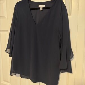 Calvin Klein Women's Navy Top